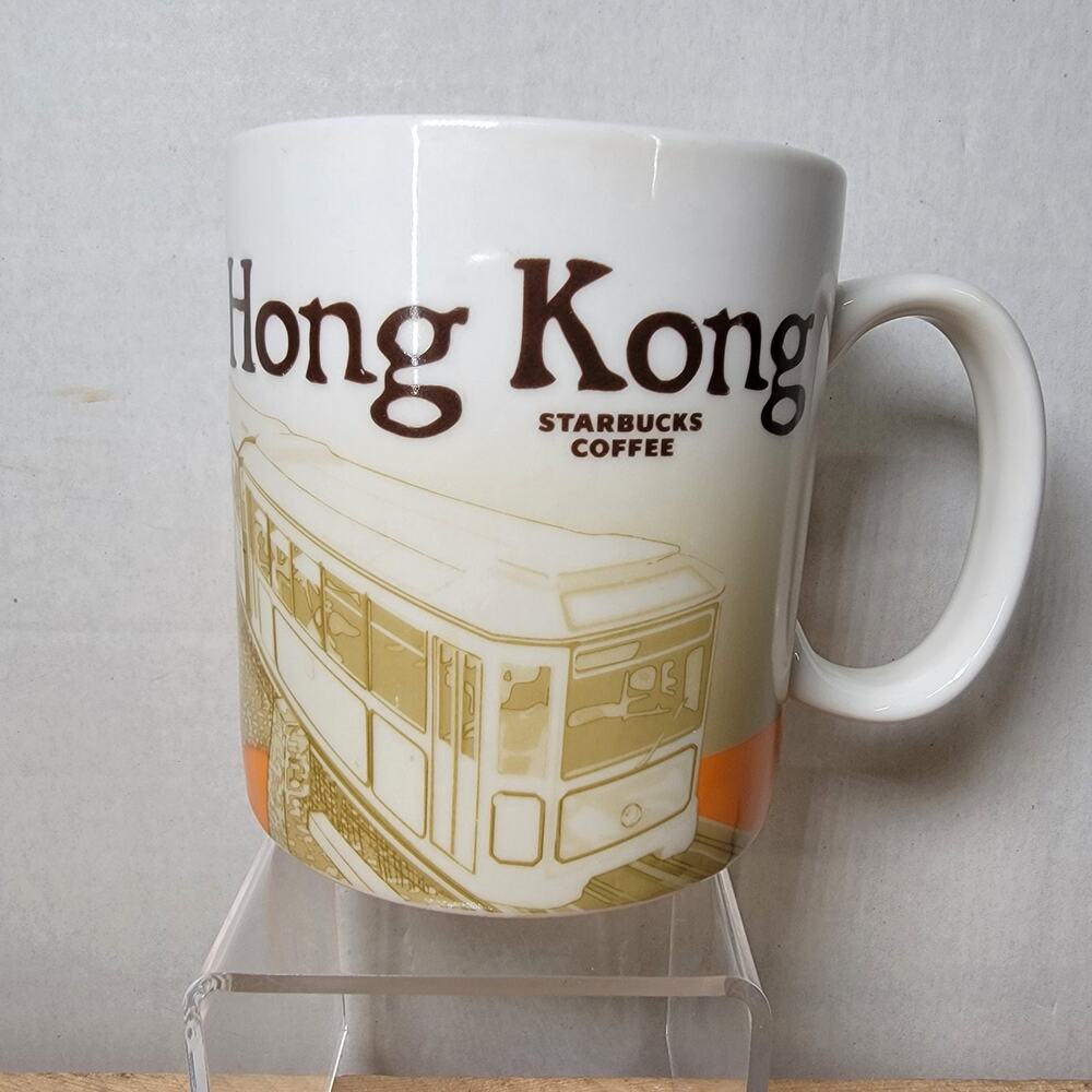 2013 Starbucks Global Icon Collectors Series Hong Kong Ceramic Mug